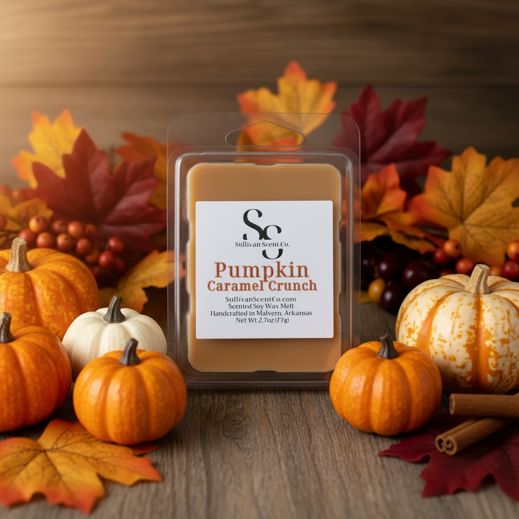 Pumpkin Caramel Crunch Wax Melt